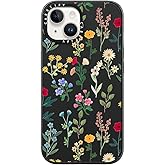 CASETiFY Impact iPhone 14 Case [4X Military Grade Drop Tested / 8.2ft Drop Protection] - Spring Botanicals 2 - Matte Black