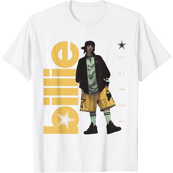 Amazon.com: Billie Eilish T Shirt Illustration Official
