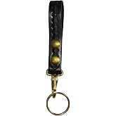 TRIPLE K 2122 92 Snap-On Split Key Strap, Black