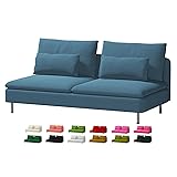 Custom Made Soderhamn Couch Velvet Replacement