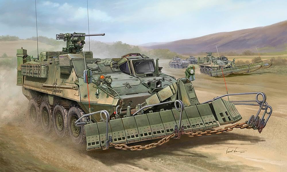 Trumpeter 1:35 - M1132 Stryker ESV with Surface Mine Plough