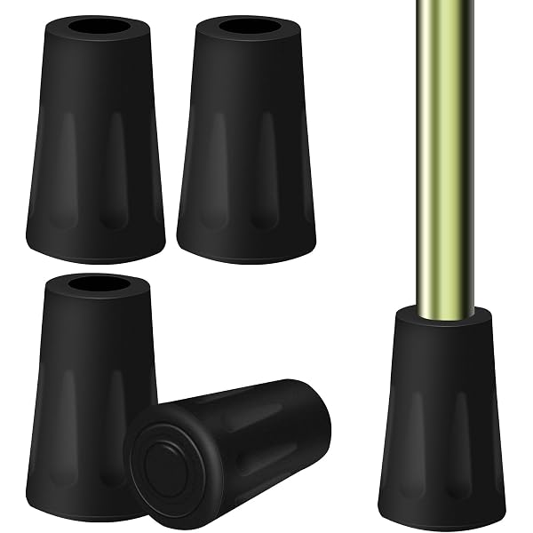 Puntas De Goma Antideslizantes Para Bastones De Trekking Color