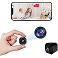 Mini Camera - Security Camera - 4K Mini Smart Camera, Baby and Pet Monitor Camera with WiFi, Surveillance Nanny Cam with APP, Auto HD Night Vision and Motion Detection Alert, Perfect Camera for Home