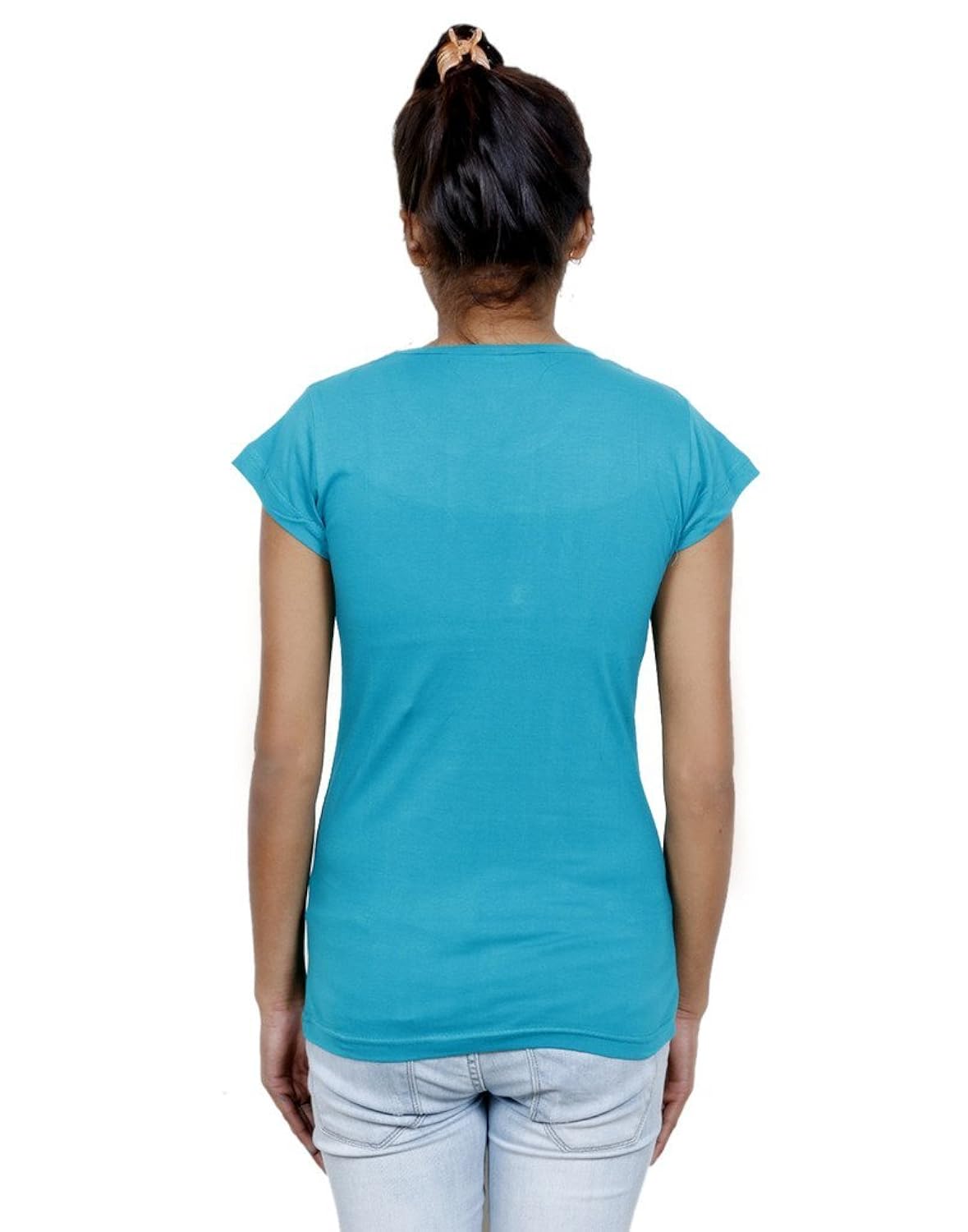 indistar women's cotton t-shirt combo offer (pack of 5 t-shirt)
