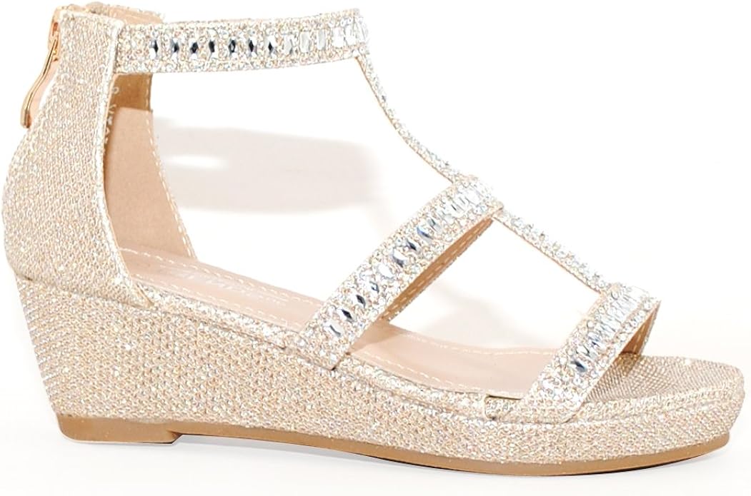 little girl wedge sandals