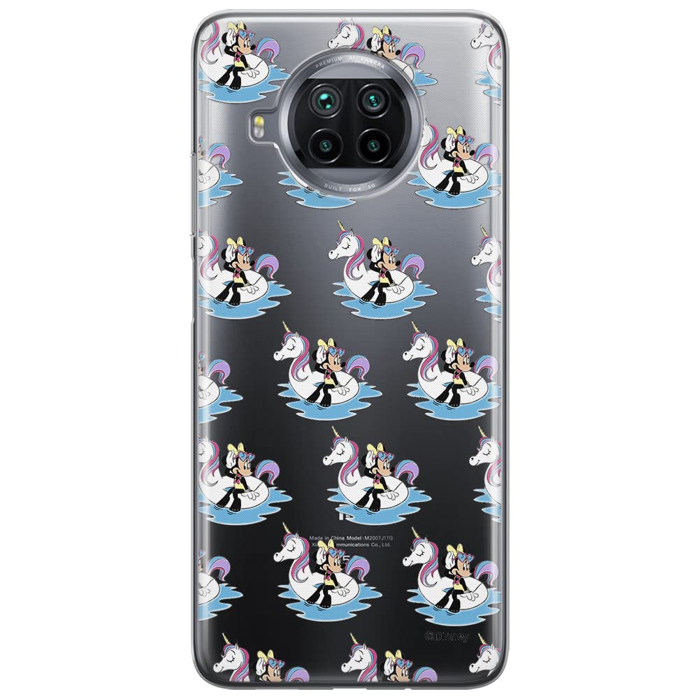 ERT GROUP mobile phone case for Xiaomi MI 10T LITE/REDMI NOTE 9 PRO 5G original and officially Licensed Disney pattern Minnie 030 adapted to the shape of the mobile phone, partially transparent