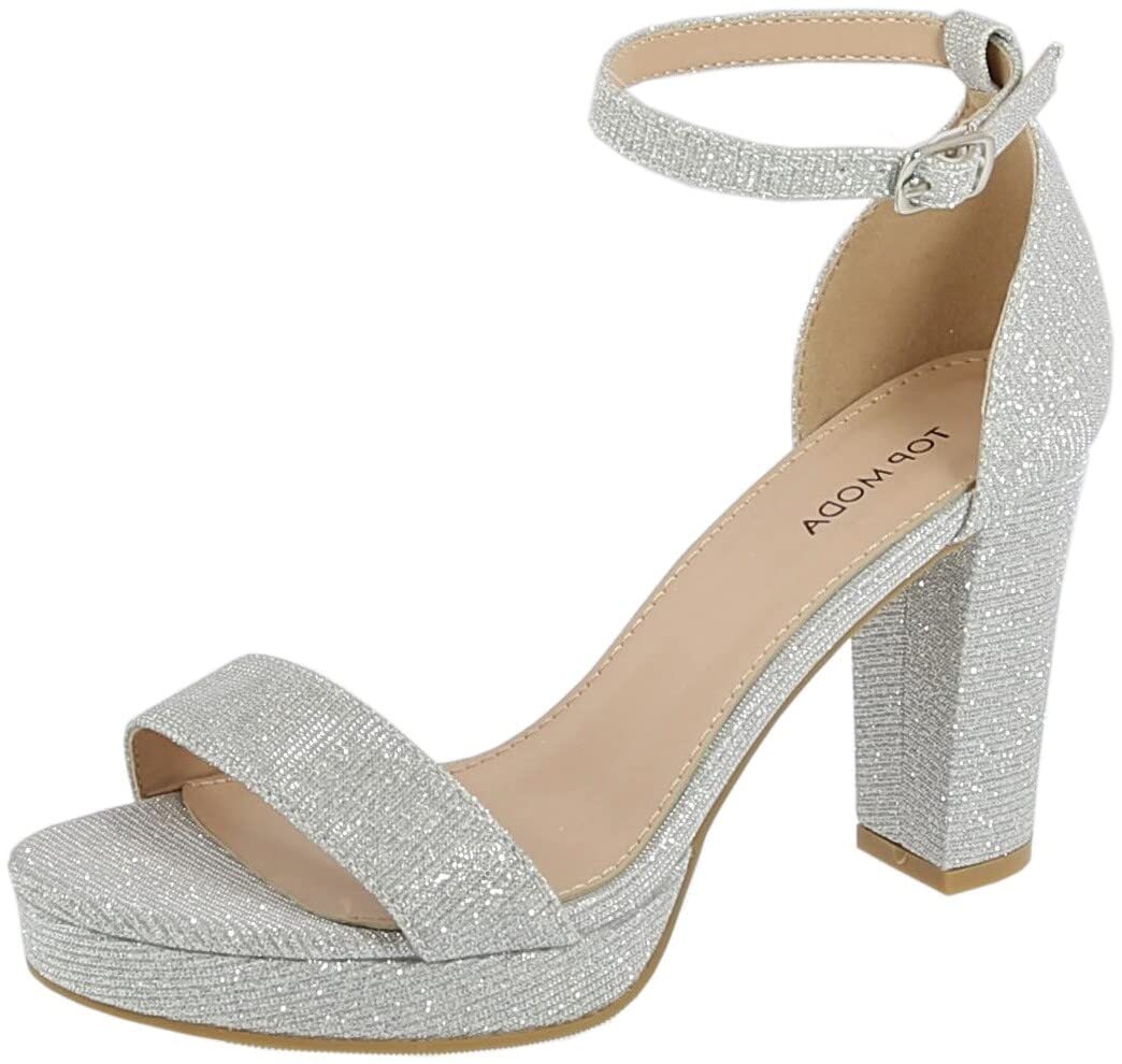 Over the Toe Strap Ankle Strap Platform High Heel
