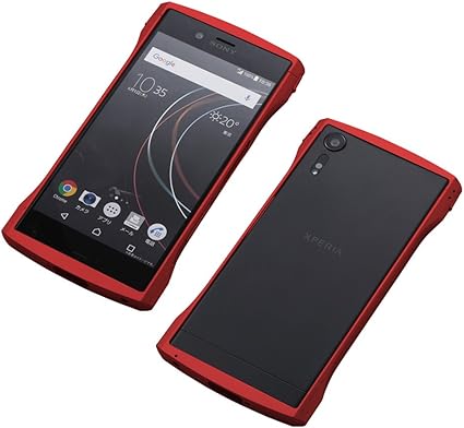 Amazon Deff ディーフ アルミバンパー Cleave Aluminum Bumper Chrono For Xperia Xzs レッド ケース カバー 通販