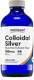 Nutricost Colloidal Silver 8oz 150mcg - Cobalt Blue