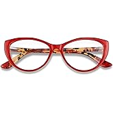 ANDWOOD Blue Light Blocking Glasses Women Bluelight Blocker Computer Cateye Clear Cat Eye Eyeglasses Frame AR003