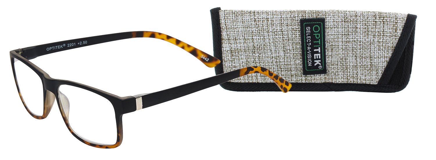 SAV Tri-Focus Unisex E2201 Tri Focus Reading Glasses - Flexible, Durable, Lightweight, High-Performance Readers