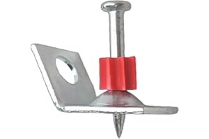 FVSCM Standard 1" Powder Actuated Fasteners with 45°Ceiling Angle Clip, PDAC120-32F10, 100pcs/pack