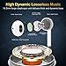  Wireless Earbuds with Charging Case,Bluetooth Earbuds with Mic for Running,Wireless Bluetooth Earphones with Microphone，Mini Sports Earbuds Compatible iOS Android Samsung Huawei Phones XR X 8 7 White