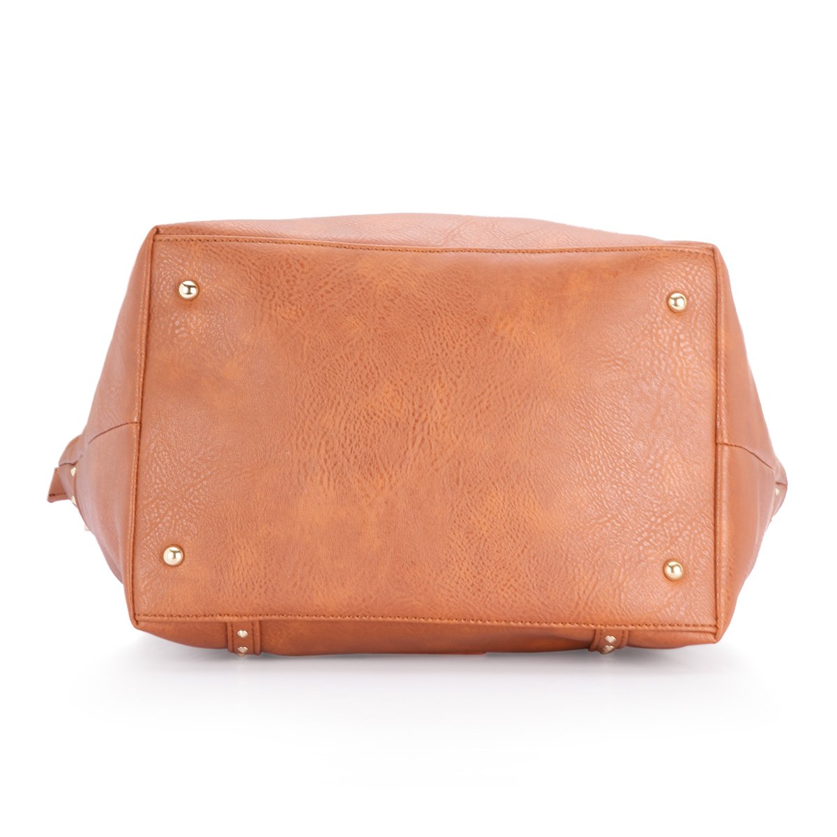 caprese women's tote bag (saddle brown)