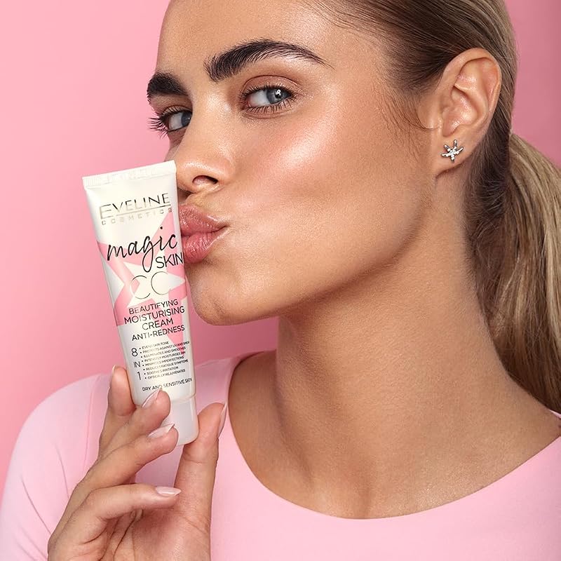 Magic Skin CC Feuchtigkeitscreme gegen Rötungen 8-in-1 mit Hyaluronsäure und Vitamin E, 50ml — Foto 6 von 6