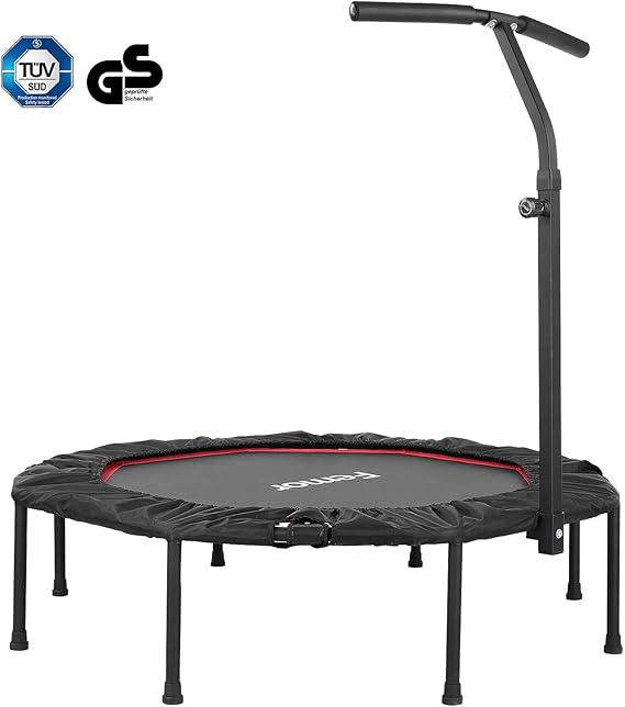femor Trampolín Fitness Plegable, Ø101.6 cm/Ø127 cm, con Mango ...