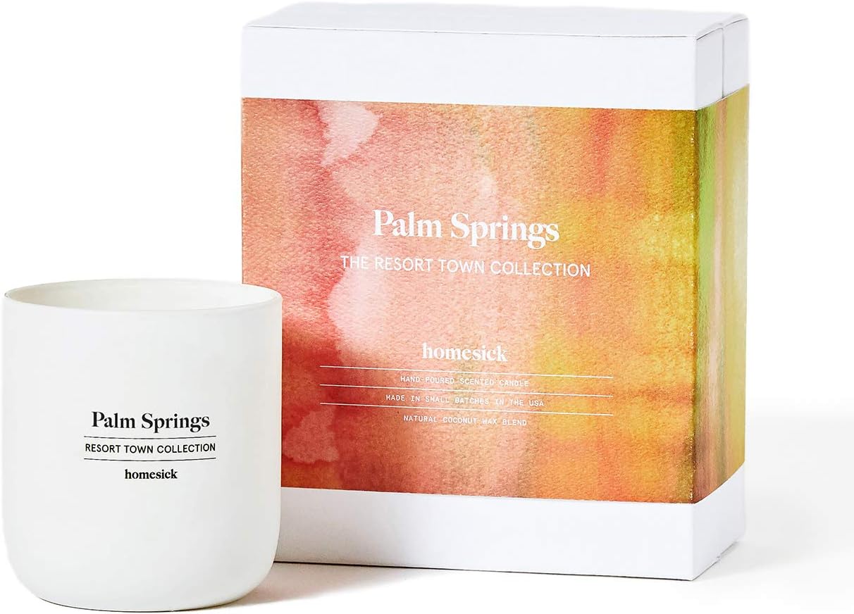 Homesick Scented Candle, Palm Springs