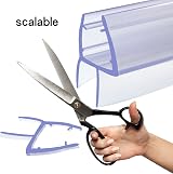 NORTHERN BROTHERS Shower Screen Seal Strip 2Pcs 100cm for 6-8mm Doors view 4
