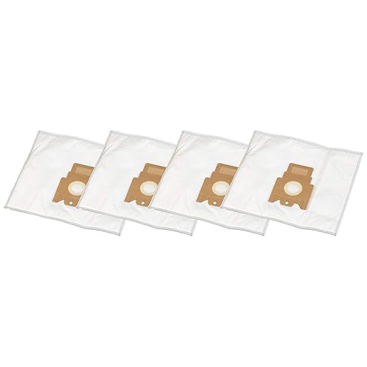 4 Staubsaugerbeutel geeignet für Miele Comfort XL - S381