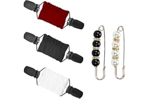 HANIFOREVER Fashion Dress Clips Back Cinch,Shirt Cardigan Sweater Shawl Chatelaine Clips to Hold Sweater Together,Waist Cincher Clip for Clothing,Clothes Clips to Tighten Dress,Dress Cincher for Back of Dress