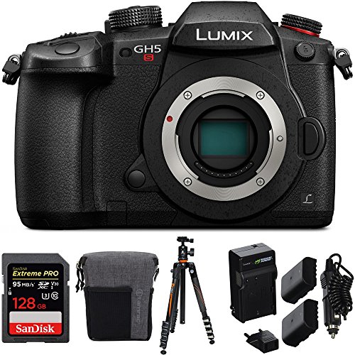 Panasonic-LUMIX-GH5S-102MP-C4K-Mirrorless-ILC-Digital-Camera-DC-GH5S-w-128GB-Bundle-Includes-SanDisk-128GB-SDXC-Memory-Card-Tamrac-Tradewind-Bag-Tripod-2-Pack-Battery-Kit