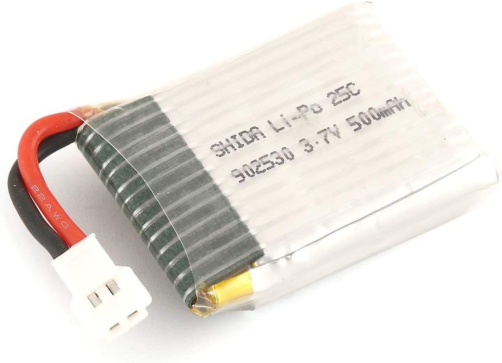 1S 3.7V 500mAh Li-po Rechargeable Battery for Wltoys F949 RC Fixed Wing Airplane Drone UAV Spare Part Accessories