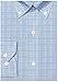 Amazon Brand - BUTTONED DOWN Men's Tailored Fit Gingham Dress Shirt, Supima Cotton Non-Iron