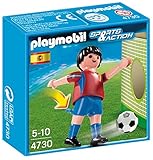 PLAYMOBIL Spain Soccer Player Toy