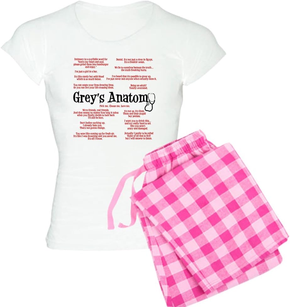 CafePress Grey's Anatomy Quotes Women's PJs