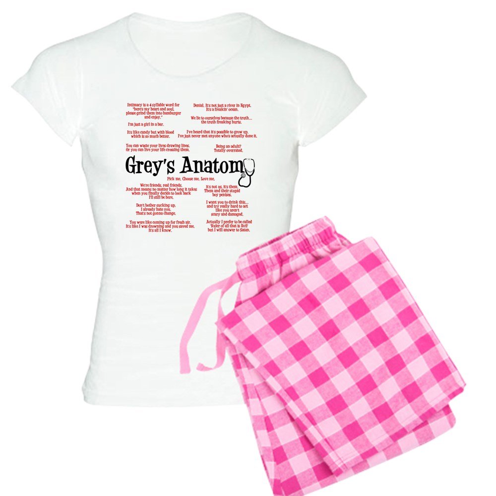 CafePress Grey's Anatomy Quotes Women's PJs