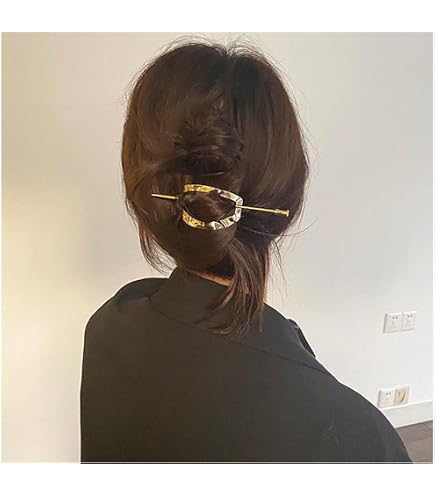 Metal Hairpins Antique X-Shaped Hair Cuffs Wedding Bridal Hair Accessories Amazon.com : 2pcs Metal Hairpin Bun Antique X-Shaped Hair  main image 2