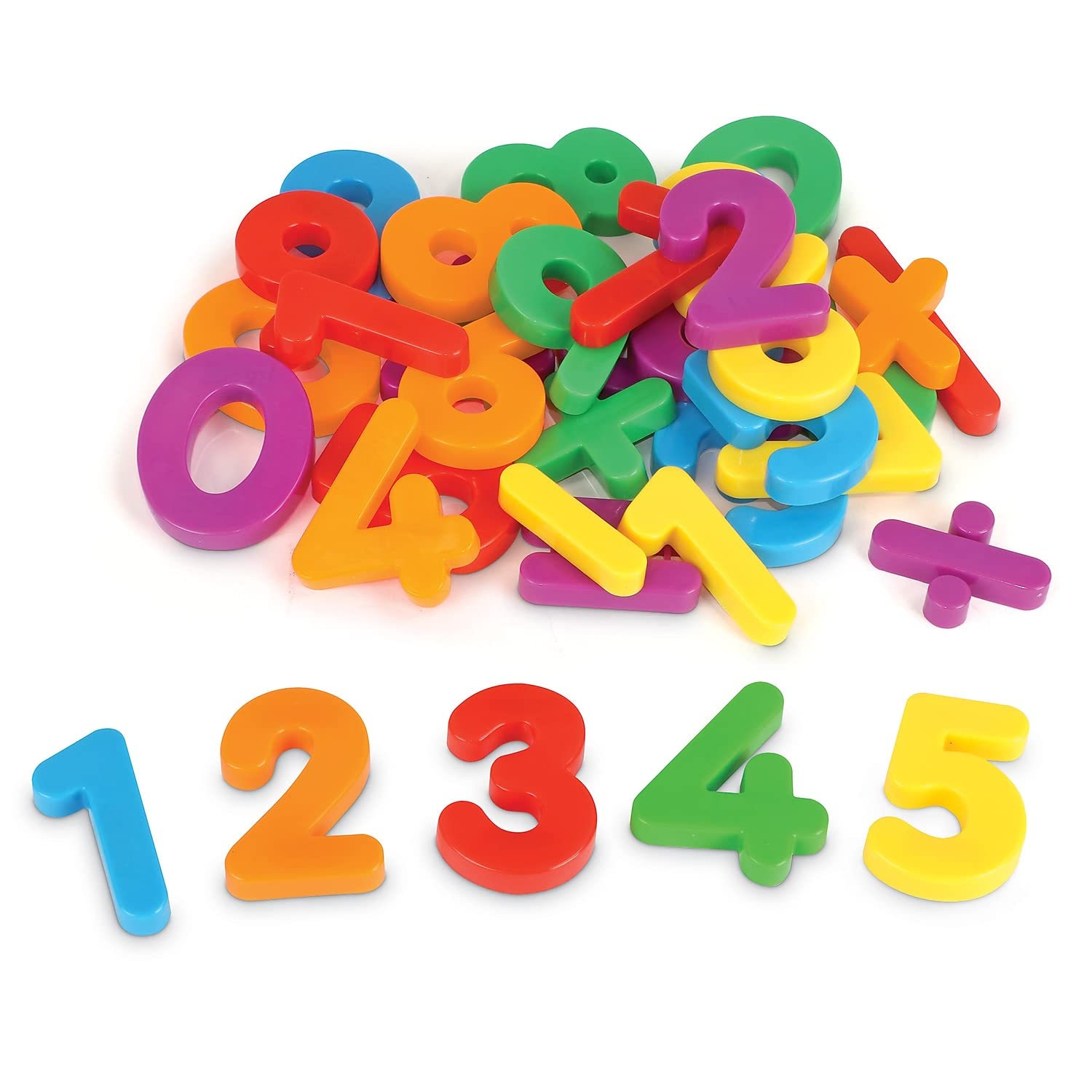 Learning Resources Jumbo Magnetic Numbers, Whiteboard Classroom Accessories, Number Recognition, Counting Skills, Set 36, Ages 3+