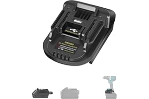 YRGJDCA for Milwaukee to for Makita Battery Adapter (for M18 Battery Work for Makita 18V Tool)