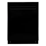 Kenmore 22-14679 24" Built-In Dishwasher - UltraWash Plus, TurboDry, EasyFlex Third Rack & SmartWash Cycle - 15 Place Settings - 45 DBA - ENERGY STAR Certified - 24" - Black