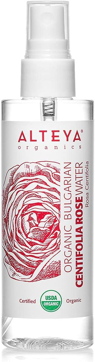 Alteya Organic Centifolia Rose Water Spray 100ml USDA Certified Organic