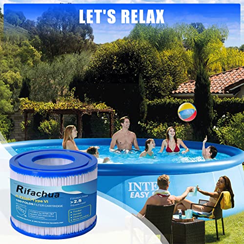 Rifachua Type VI Hot Tub Spa Filter Cartridge Replacement Compatible
