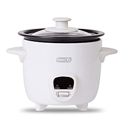 Dash Mini Rice Cooker Steamer with Removable