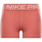 Nike ProWomen's 3" Shorts (Light Wild Mango/White, CZ9857-643) Size Medium