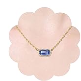 Mnblkjpoi 14k Gold-Plated Pendant Necklace for Women, Red Gemstone, Gold Fashion Jewelry Birthday Gifts for Women Girlfriend, Mothers Day Gifts.