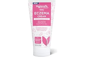 Hyland's Baby Eczema Cream, Rich Soothing Moisturizer for Eczema Prone Skin, With Colloidal Oatmeal, 5 ounce