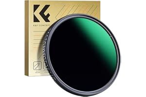 K&F CONCEPT 67mm Variable ND3-ND1000 Adjustable ND 10 Stops ND1000 Neutral Density Filters for DSLR Camera Lens(Nano-D Series