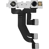 Risidamoy Front Facing Camera Replacement for iPhone X 7MP | Facing Lens Module Replace Flex Cable for iPhone 10 with Structured Light Receiver Transmitter Sensor Connector