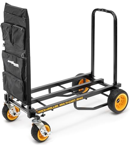 Amazon.com: Rock-N-Roller RSA-Hbr14 Handle Bag with Rigid Bottom