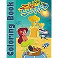 Zig and Sharko Coloring Book: Cute illustration Learn and Fun Big Images, Cute illustration, Ages 2-13+ Zig and Sharko Colouring Book Gift For Children | 8.5" x 11" inche