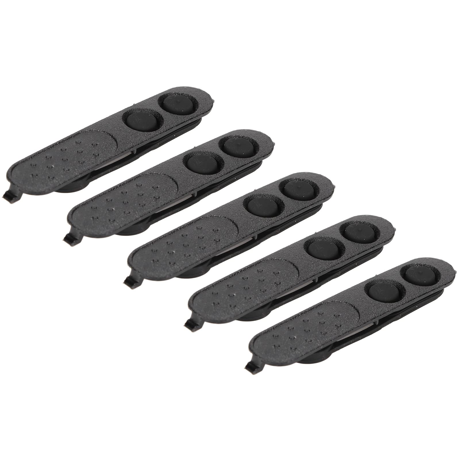 5pcs PTT Lock, for XIR P3688 DEP450 Controller Rubber Compatible 2 Thumbsticks DP1400 Walkie Talkies