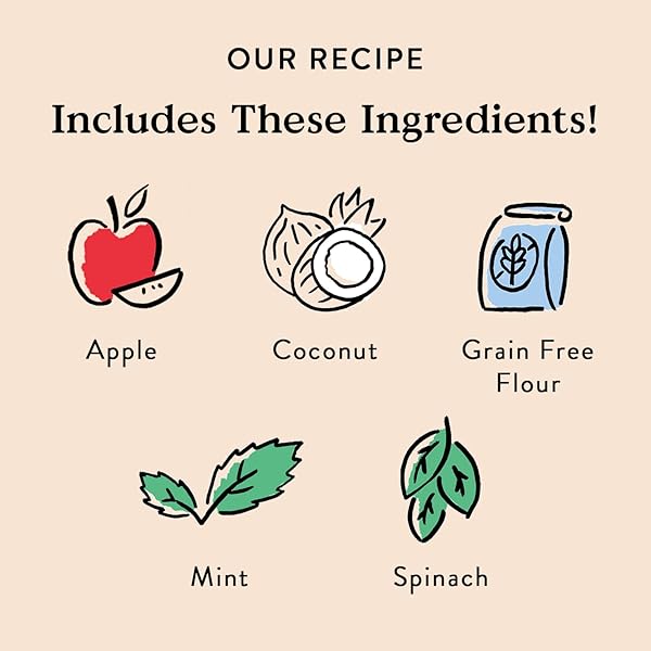BOCCE’S BAKERY DAILIES BRUSHY STICKS TO SUPPORT ORAL HEALTH & FRESH BREATH, WHEAT-FREE DENTAL BARS FOR DOGS, MADE WITH REAL INGREDIENTS, BAKED IN THE USA, ALL-NATURAL COCONUT & MINT RECIPE, SMALL DOGS