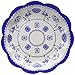 Talking Tables Disposable Plates, 12 count, 6.7-Inch, Porcelain Blue for Tea Party or Birthday