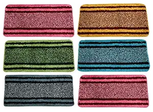Kuber Industries Cotton Door Mat -50x40x1 cm (Multicolor)