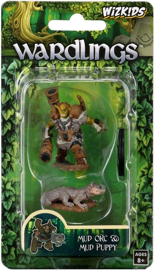 Wardlings RPG Figure (Painted) Wave 4: Mud Orc & Mud Puppy