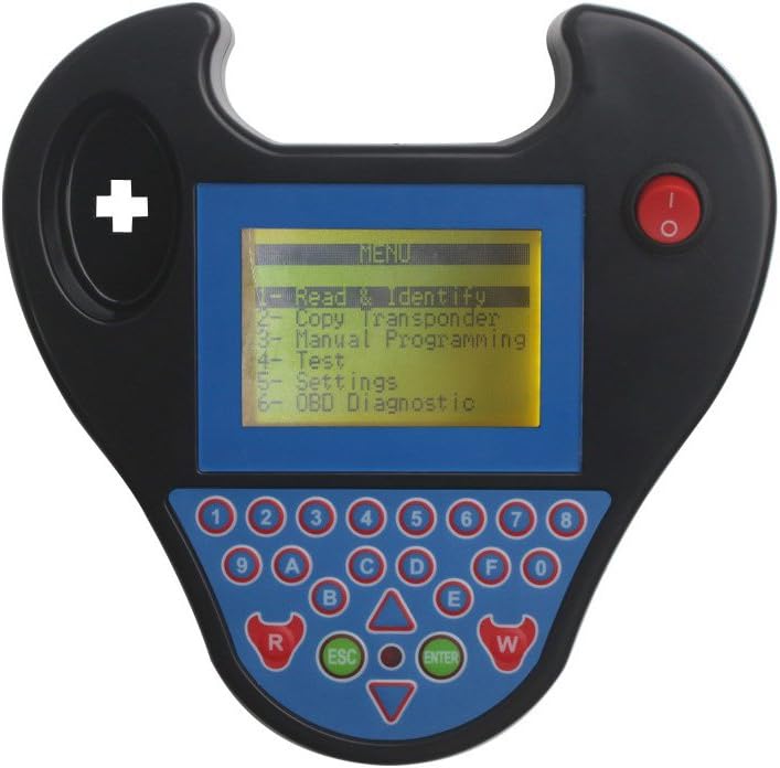 Mini ZED BULL Smart Zed-Bull Key Programmer Mini Type No Tokens Limitation Multi-language with Red&Black Color Mini ZED-Bull Key Program Tool (Black)